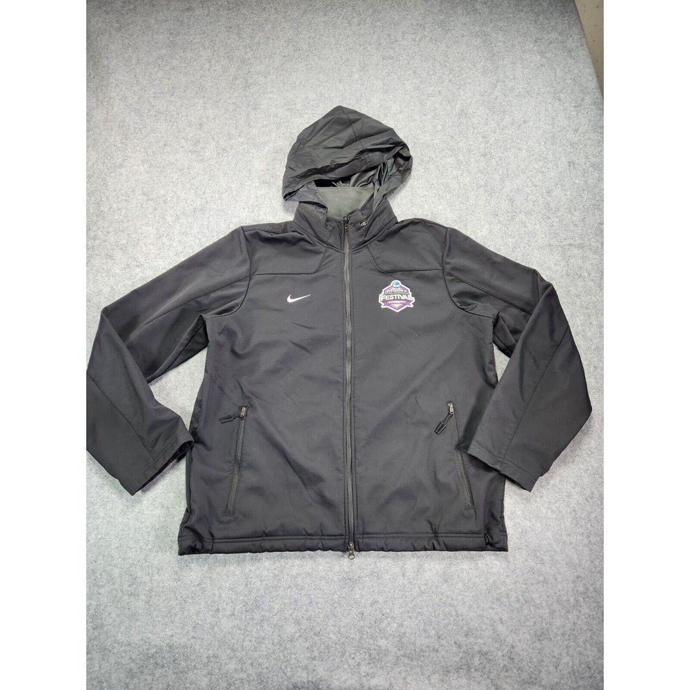 Nike Jacket Mens XL Soft Shell Fleece Lined Long Sleeve‎ NCAA Birmingham Alabama
